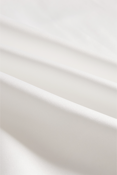 Classic Ivory Belted Jumpsuit