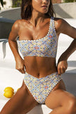 Elke | Bikini na jedno rame s printom
