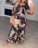CAMILLE | ELEGANTNA HALJINA S UZORKOM