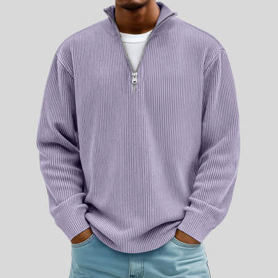 Caelum | Casual Quarter Zip Sweater