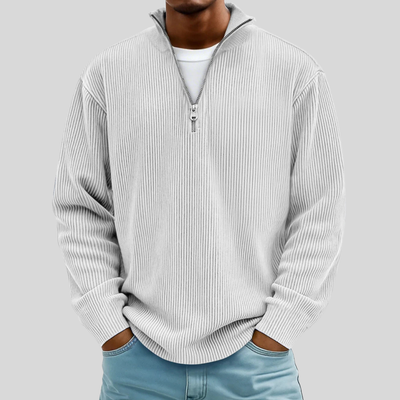 Caelum | Casual Quarter Zip Sweater