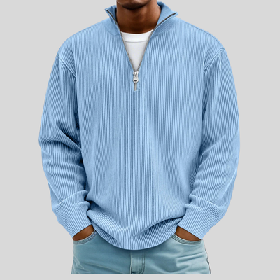 Caelum | Casual Quarter Zip Sweater