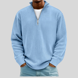 Caelum | Casual Quarter Zip Sweater