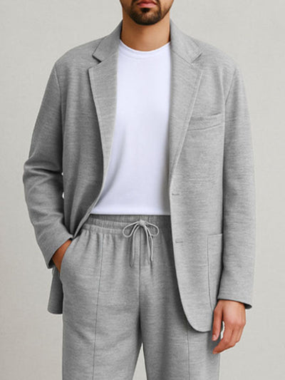 Casual Comfy 2-Piece Suit Set