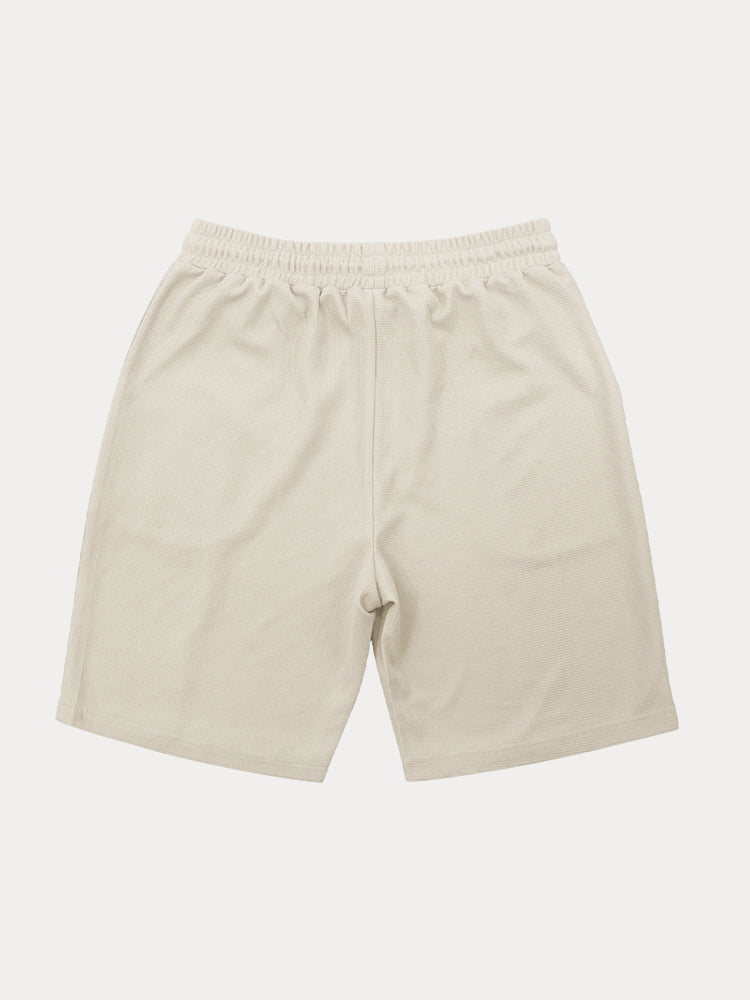 Athleisure Loose Fit waffle 2-Piece Set