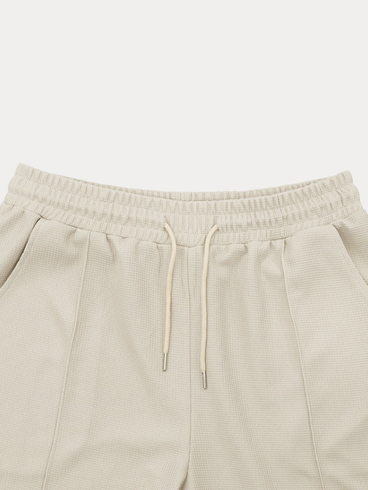 Athleisure Loose Fit waffle 2-Piece Set