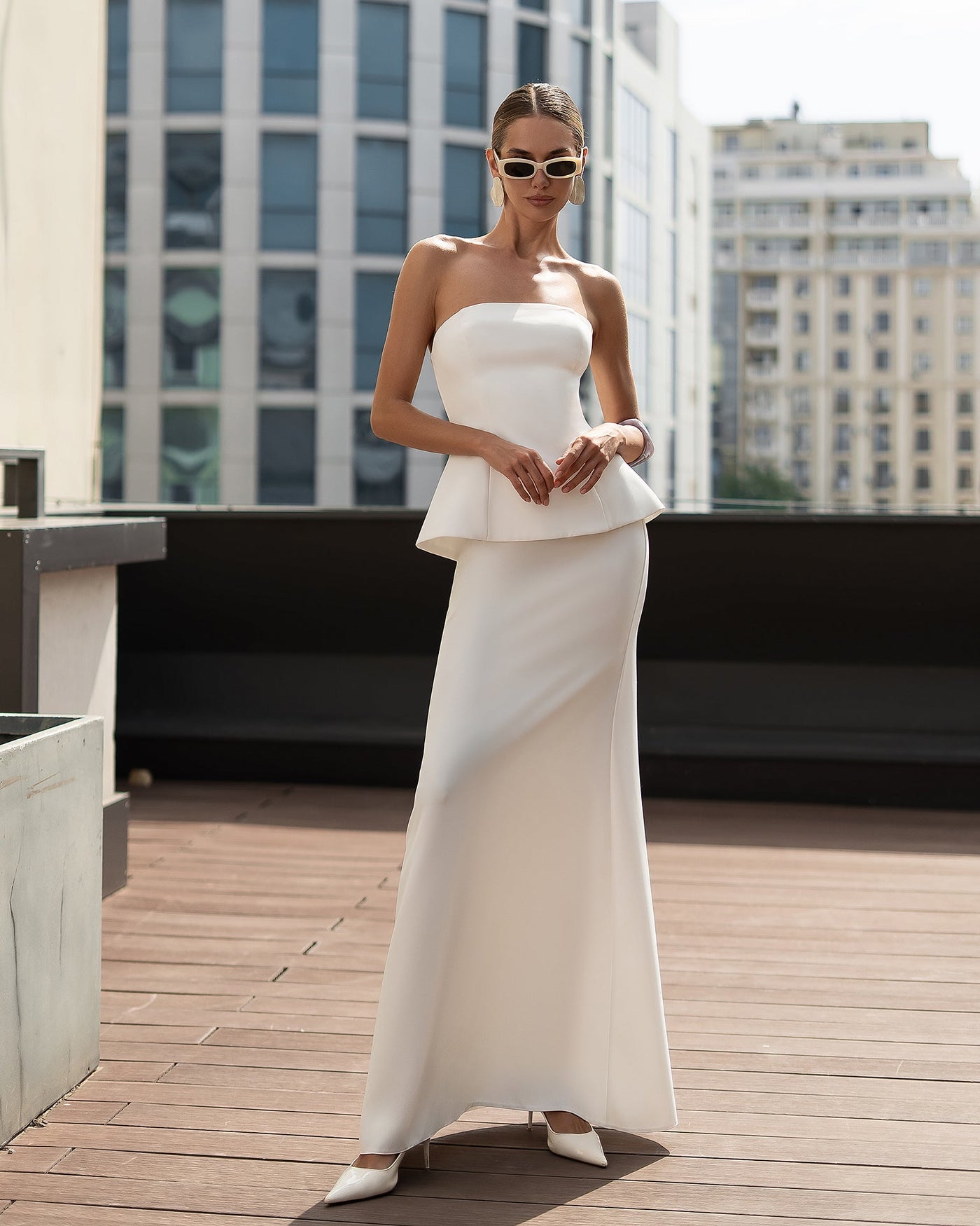 Celestia Bridal Bandeau Suit