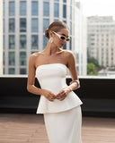 Celestia Bridal Bandeau Suit