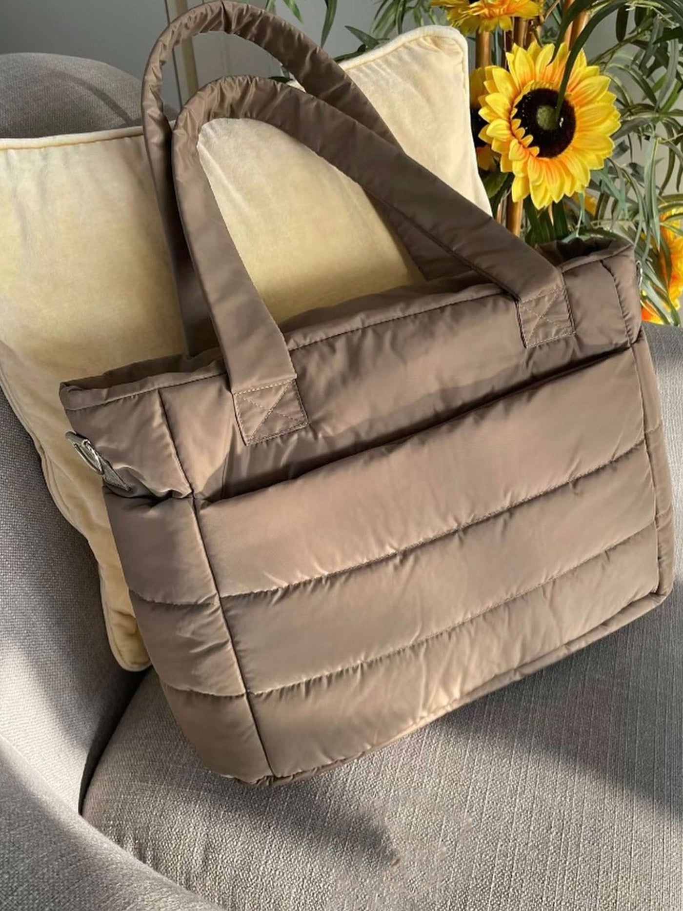 Alex Puffer Tote Tas