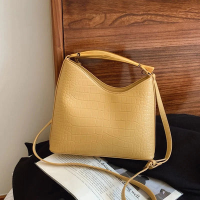 Anya Handtas met krokodillenpatroon