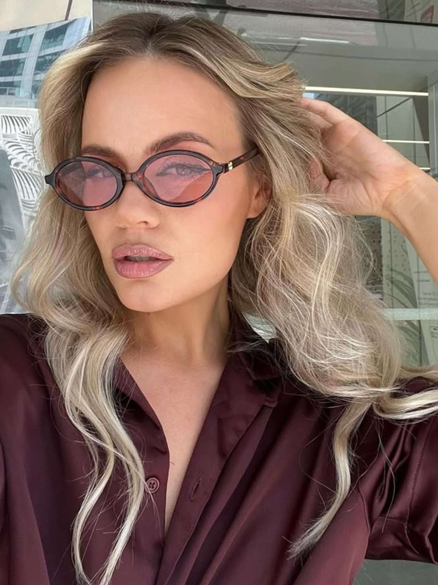 Clarence Ovale Zonnebril