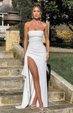 Zafira Maxi Dress - White
